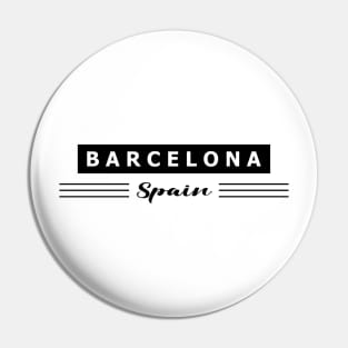 Barcelona Pin