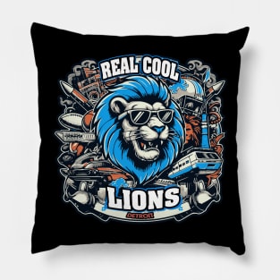 Detroit Lions Real Cool Design Pillow