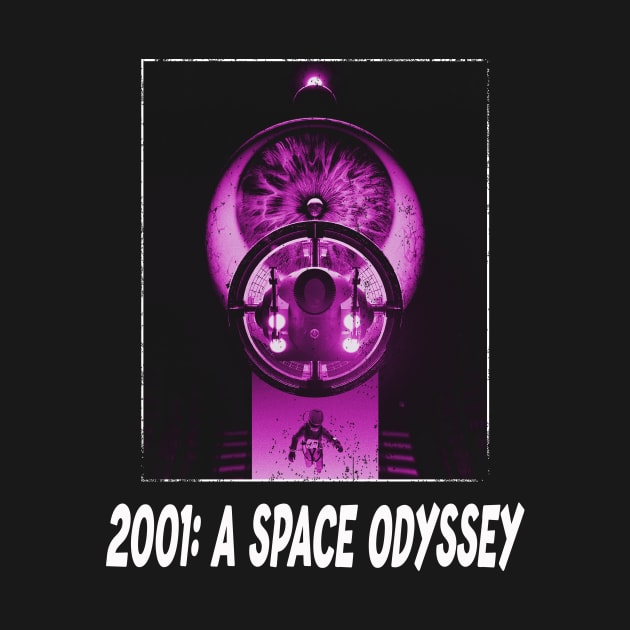 Kubrick's Odyssey 2001 Space Movie Graphic Tee Collection by WildenRoseDesign1