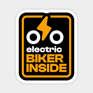 Electric Biker Inside Magnet