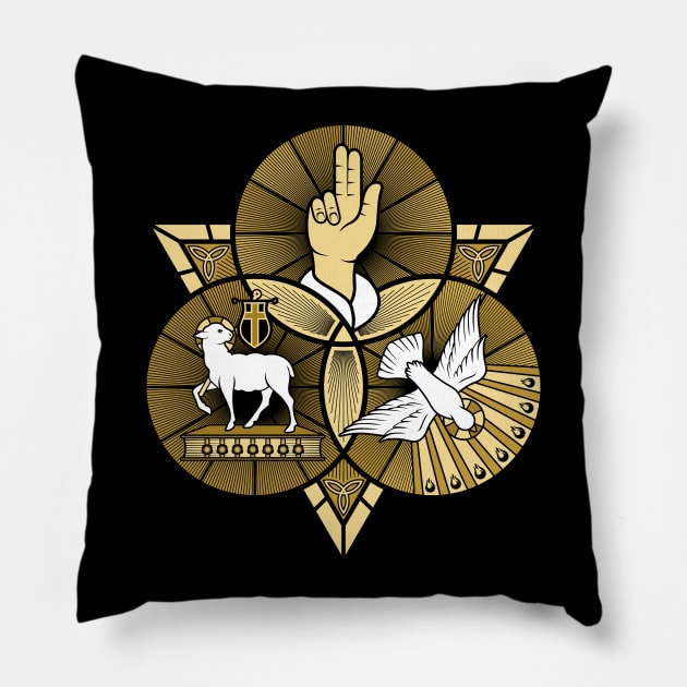 The magnificent seal of the Holy Trinity Pillow by Reformer