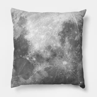 Full Moon La Luna Witchy Gothic Dark Art Pillow