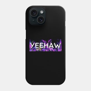 Yeehaw Purple Flames Phone Case