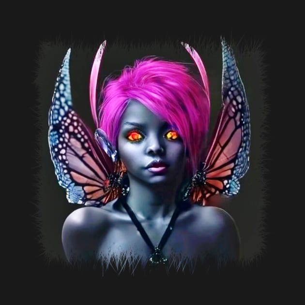 Goth Fairy by GothCardz