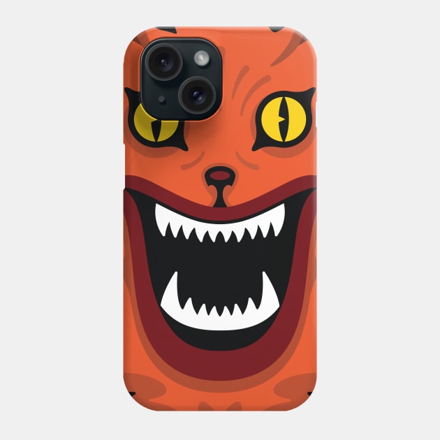 HouseCat (Orange) Phone Case by Pufahl