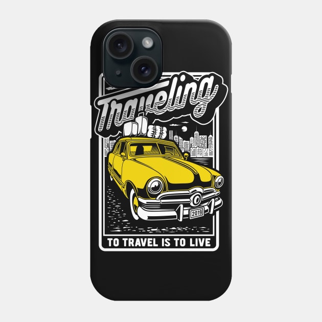 Hudson Hornet "traveling" Phone Case by Madiaz