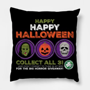 Happy Happy Halloween III (2/3) Pillow