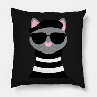 cool cat Pillow