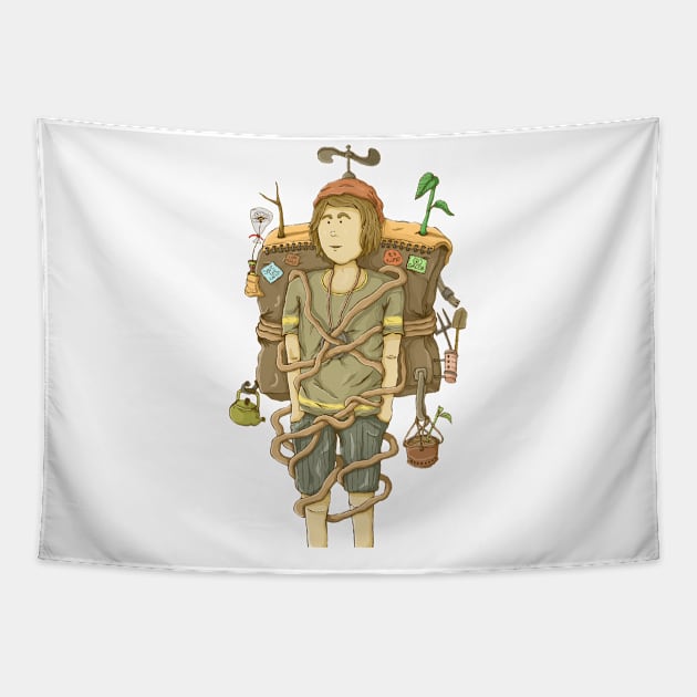 Go green Tapestry by Masrofik