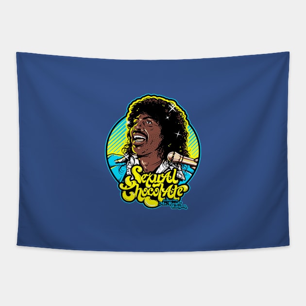 sexual chocolate merch Tapestry by adasak