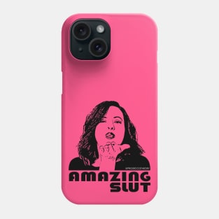 Amazing Sl_t (black) Phone Case