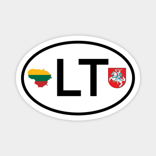 Lithuania car country code Magnet