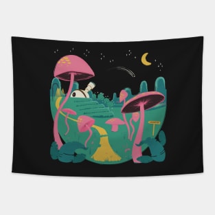 Mushroom Observatory Tapestry