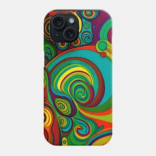 All The Groovy Colors 1110 Phone Case