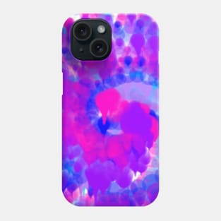 Purple Tie Dye Phone Case