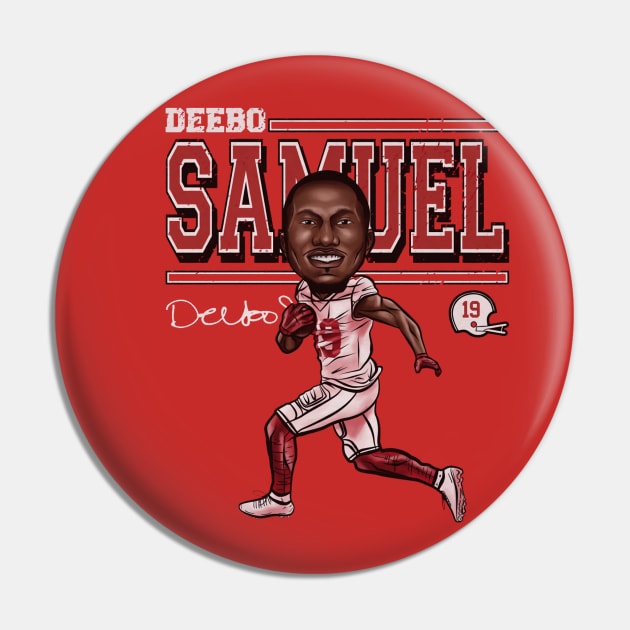 Deebo Samuel San Francisco Cartoon Pin by Buya_Hamkac