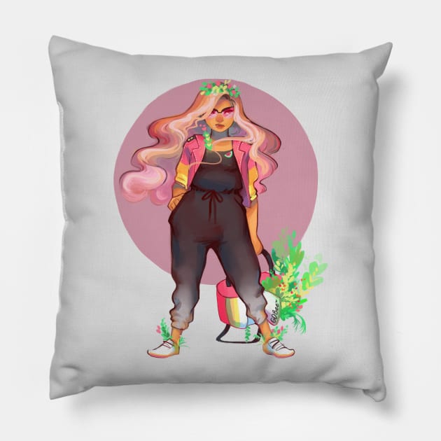 Jumpsuit Pillow by GDBee