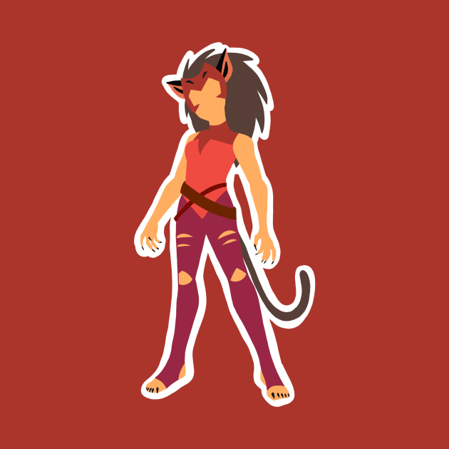 Minimalist Catra by ayanayokie