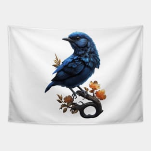 Beautiful Blue Bird Tapestry