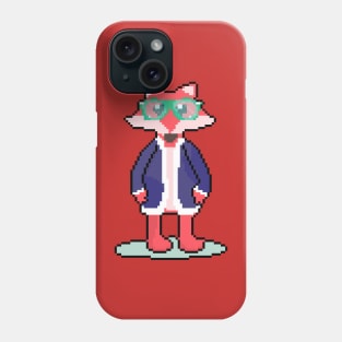 Vibrant Vulpes: Pixel Art Design for Casual Wear Phone Case