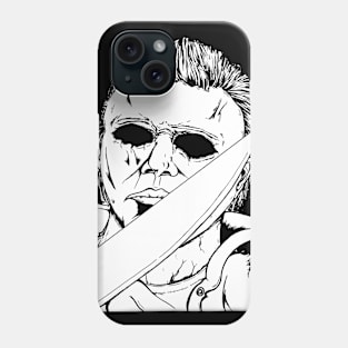 Black and White Myers Phone Case