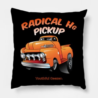 Radical Hg Pickup Cartoon Car Toon Pillow