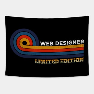 Funny Vintage Web Designer Design Developer Programing Gift Ideas Humor Tapestry