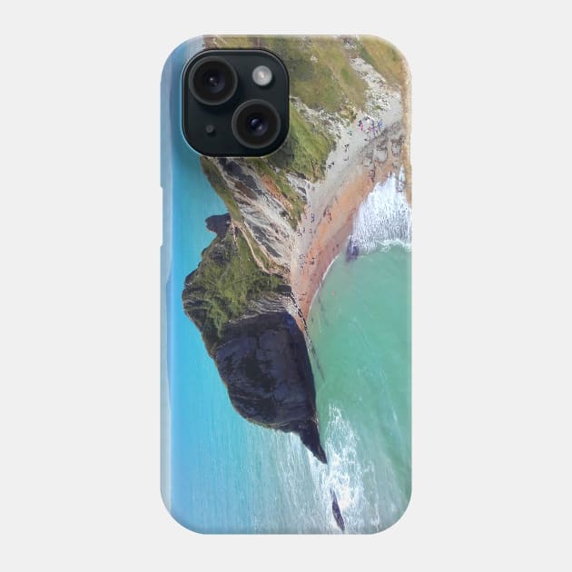 Seaside - Durdle Door/Man O'War bay Phone Case by helengarvey