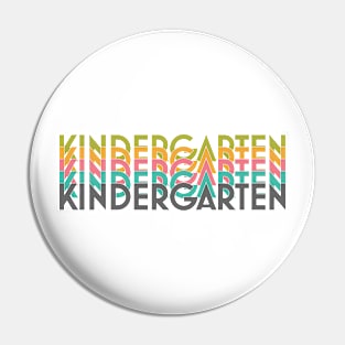 Kindergarten Pin