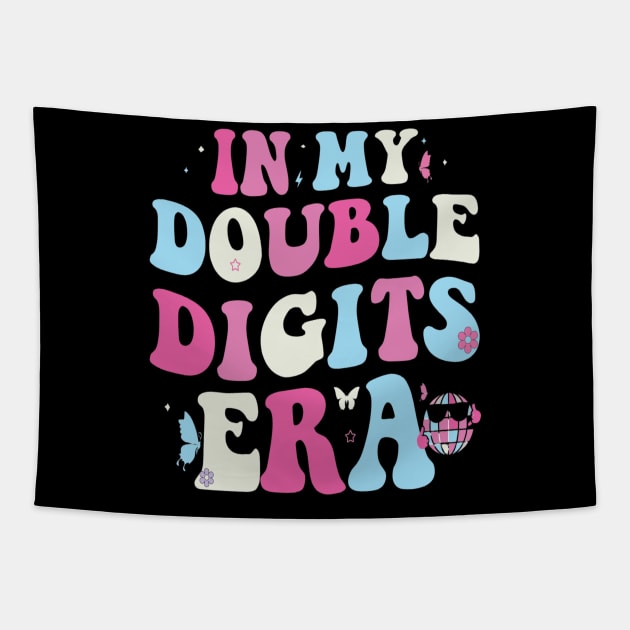 in my double digits era 10th birthday Tapestry by luna.wxe@gmail.com