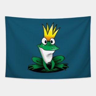 Frog King Tapestry