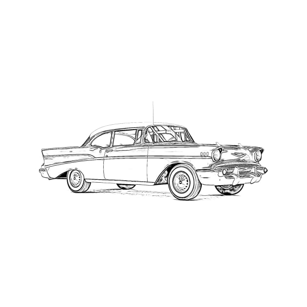 Bel Air Wireframe by Auto-Prints