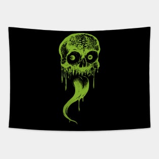 Licking Skull Tapestry