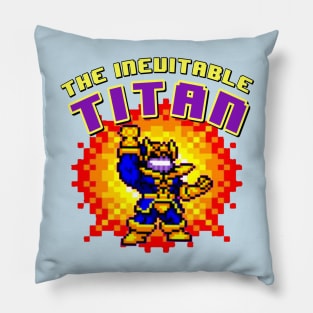 The Pixelated Titan Pillow