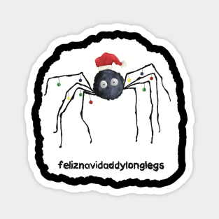 Feliznavidaddylonglegs patch Magnet