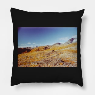 Norwegian National Park Landscape Shot on Film Pillow