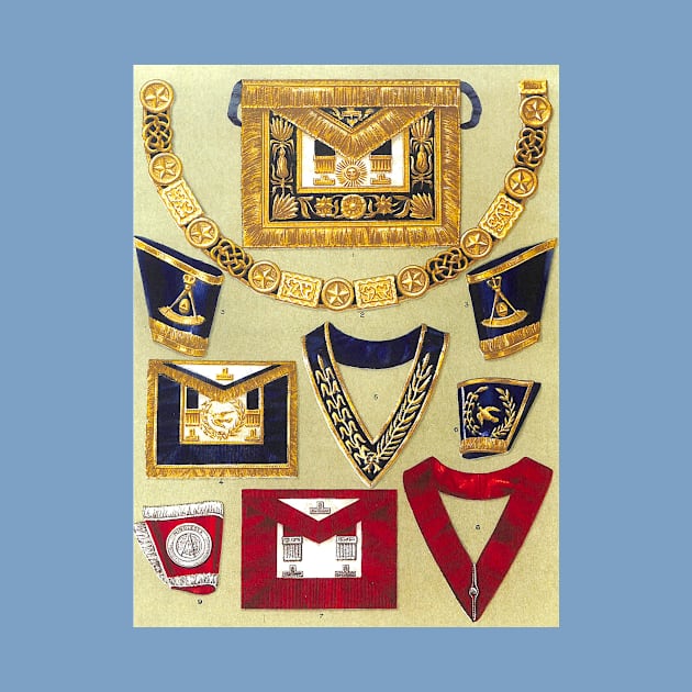 Freemasonry on the Cheap! Grand Lodge of England - Grand Officers Clothing by Star Scrunch