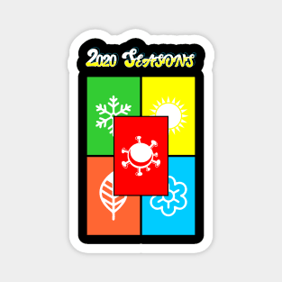 2020 Seasons Magnet