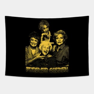 Forever Golden yellow Tapestry