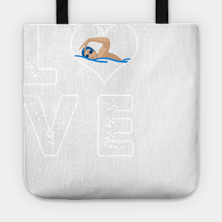 Love swimming Tote