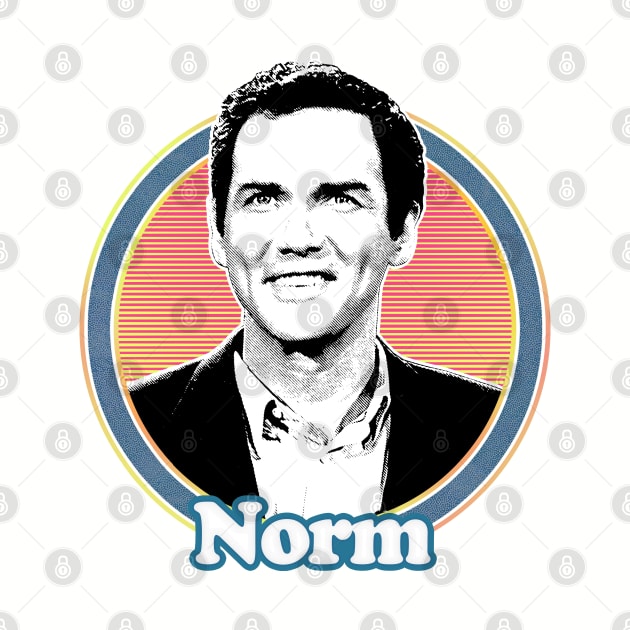 Norm Macdonald /// Retro Fan Art Tribute Design by DankFutura