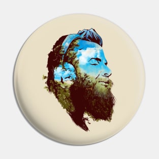 Beard Forest Pin