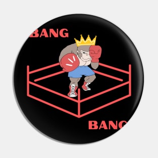 Bang Bang Angry Gorillaz Pin