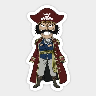 Gol D Roger One Piece Anime  Sticker by CrimsonDawn-SM