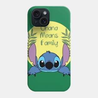 " Ohana Means Family " - Lilo & Stitch Phone Case