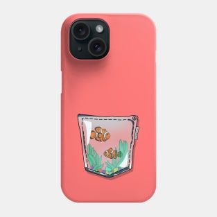 Fishy Daydream - Whimsical Aquarium Design Phone Case