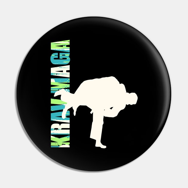 Krav Maga, Israeli Martial Art Pin by GreenOptix