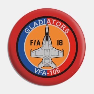 VFA-106 Gladiators - F/A-18 Pin