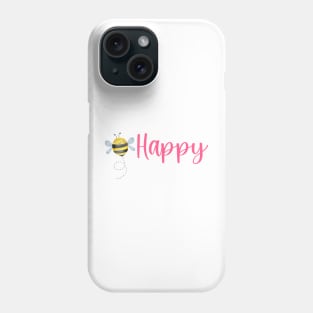 Cute Bee Happy Phone Case