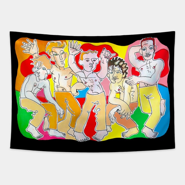 Welcome To The Pleasuredome Tapestry by Pop Fan Shop